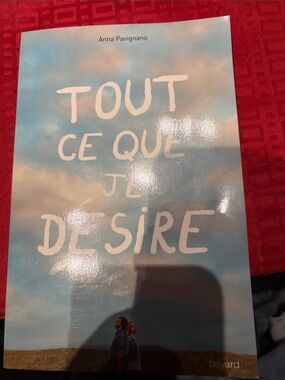 'Tout Ce Que Je Désire' Home Art Print - Sky Blue